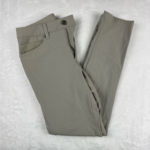 Lululemon ABC Pant Size 28 beige